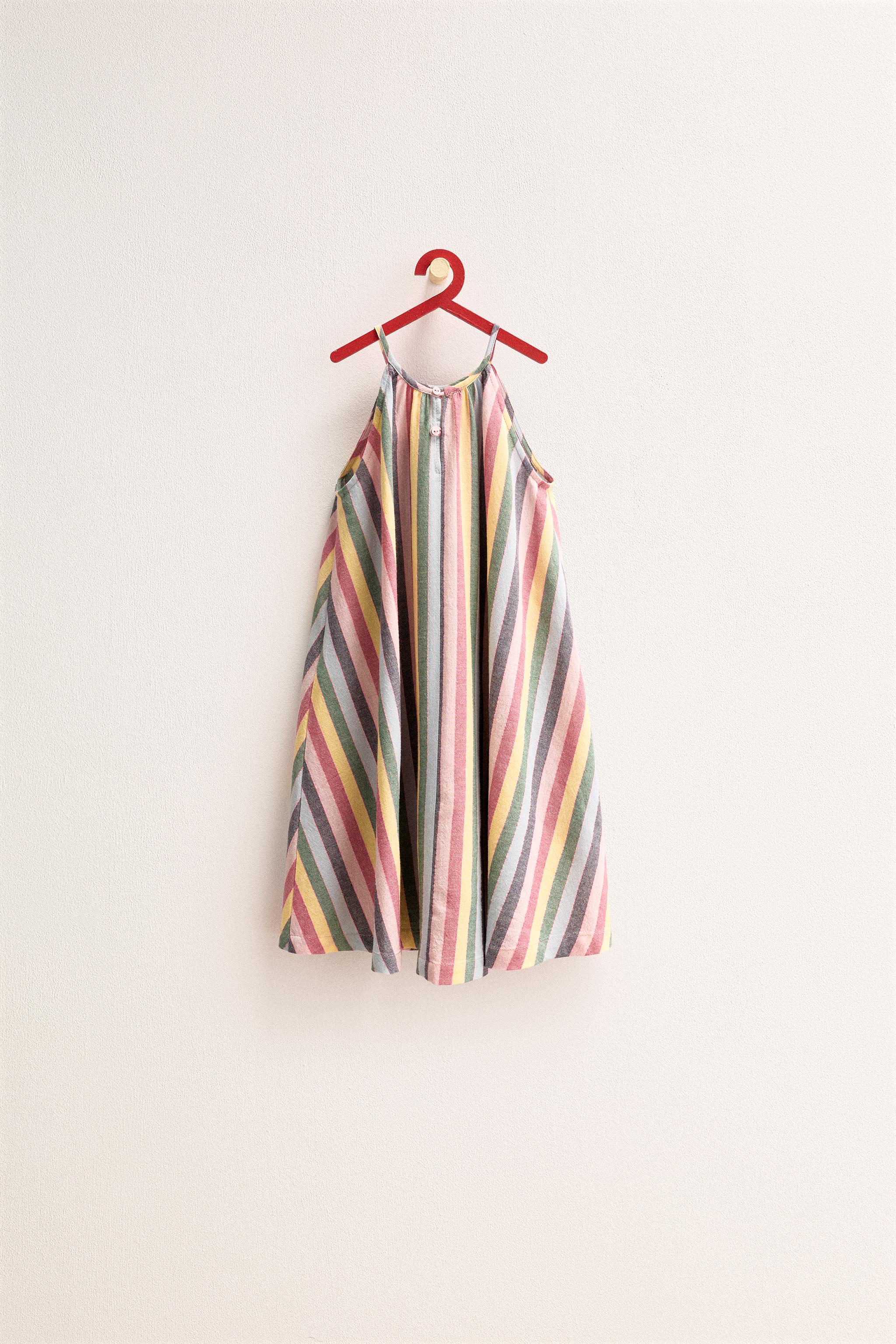 ZARA TIMELESS - STRIPED DRESS