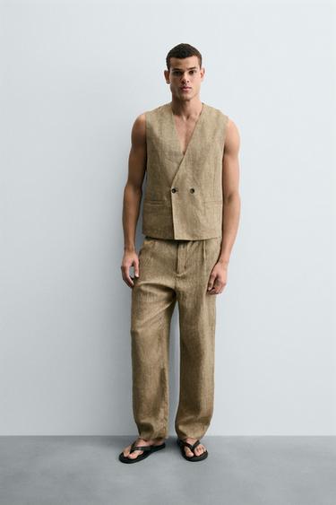 CONJUNTO 100% LINHO - 838 da Zara - Imagem 0