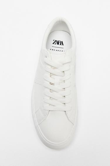 حذاء رياضي مدمج - أبيض الخاص بـ Zara