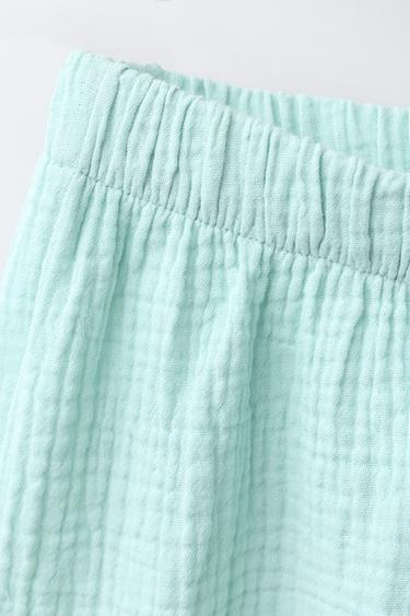 6-14 ANS/ PYJAMA TEXTURÉ À POCHE - Vert d'eau de Zara - Image 6