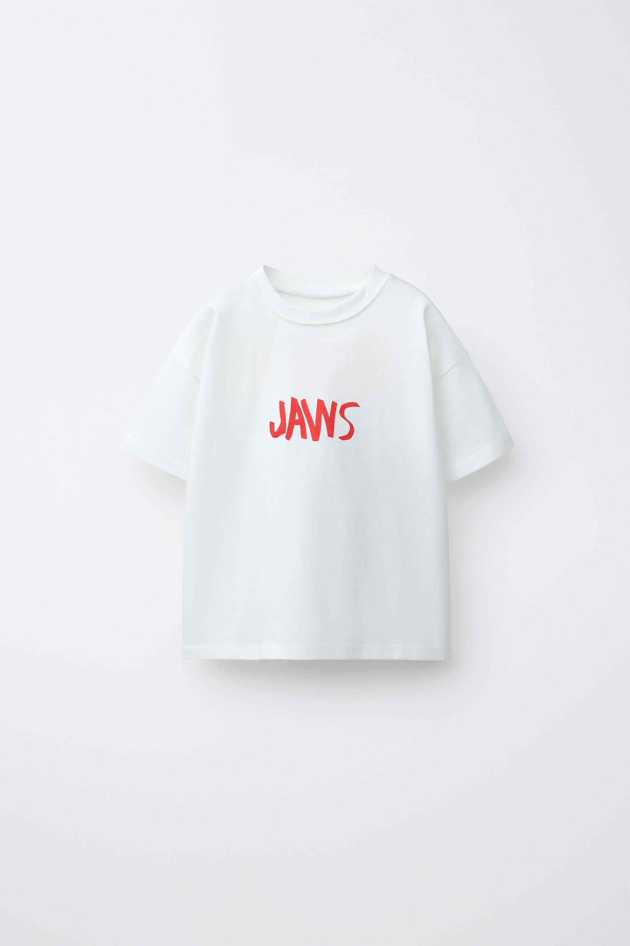 JAWS© X DYLAN´S T-SHIRT CLUB X ZARA ILLUSTRATED T-SHIRT
