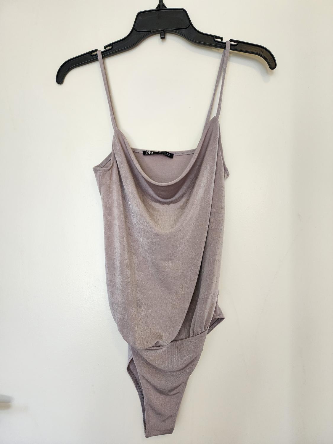 DRAPED NECKLINE BODYSUIT - Image 2