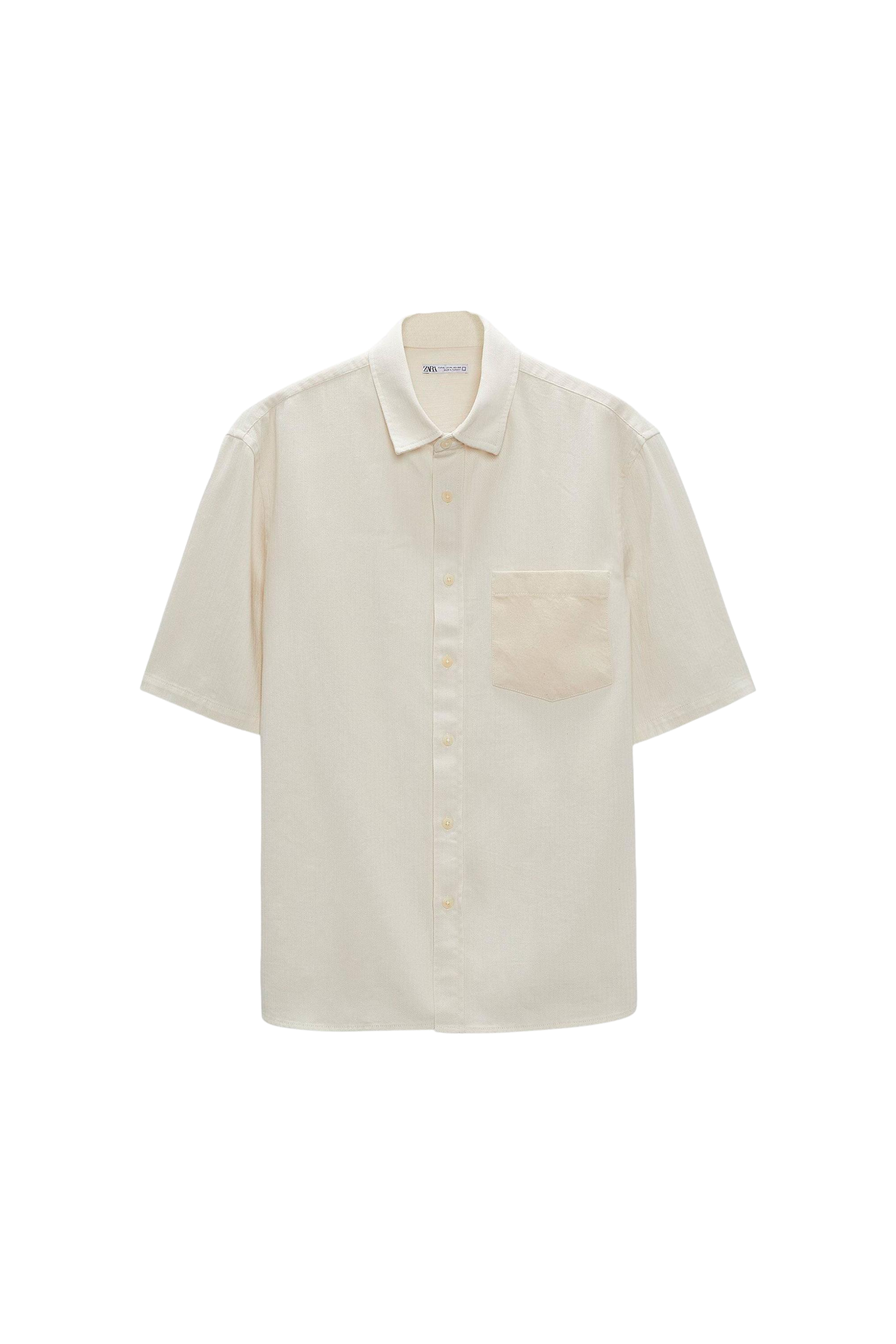 TEXTURED COTTON SHIRT