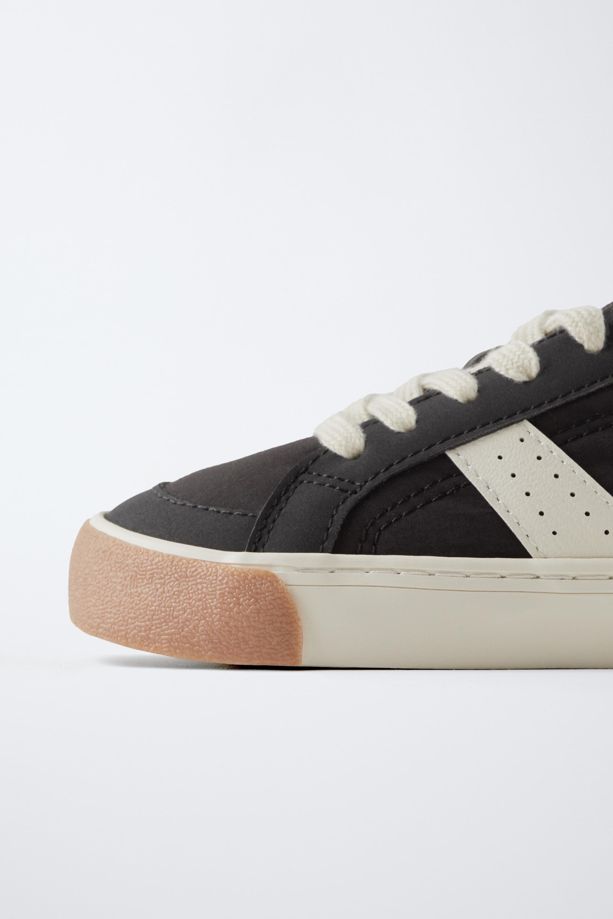 ZARA スケートスニーカー ZARA】ロープ付きスケートスニーカー | 2245/420 (ZARA