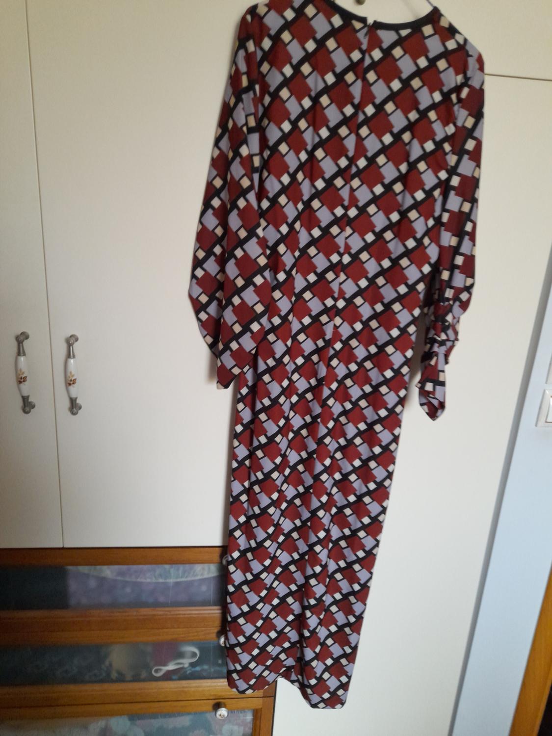 PRINTED MIDI DRESS - Image 2