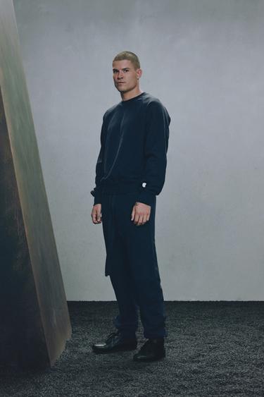 RELAXED FIT JOGGER TROUSERS X SR_A - Navy blue by Zara - Image 4