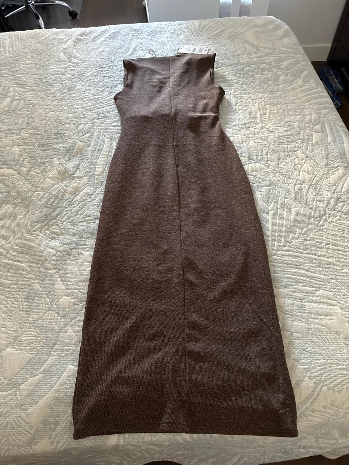 BUTTON MIDI DRESS - Image 3