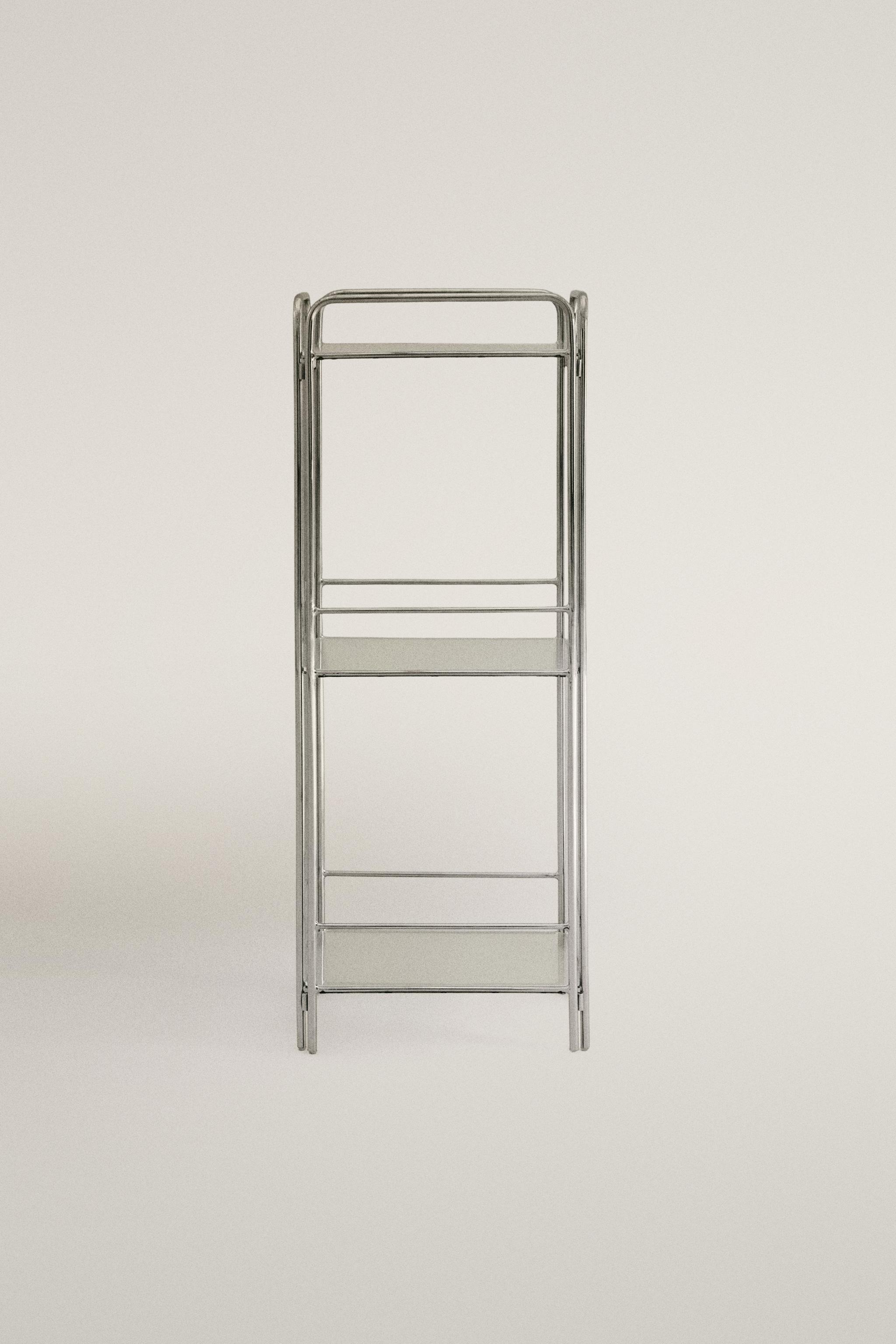 ZARA  シェルフ STEEL AND GLASS STORAGE UNIT - Gray | ZARA United States