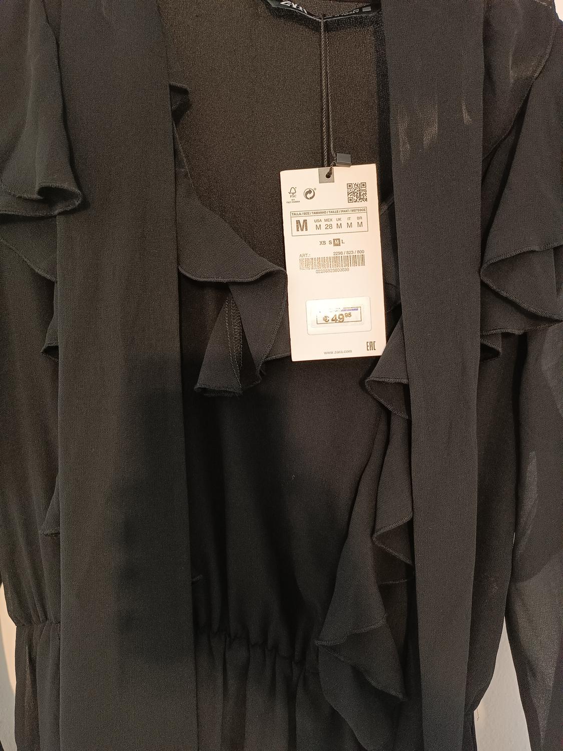 FRILLED MIDI DRESS - Image 2