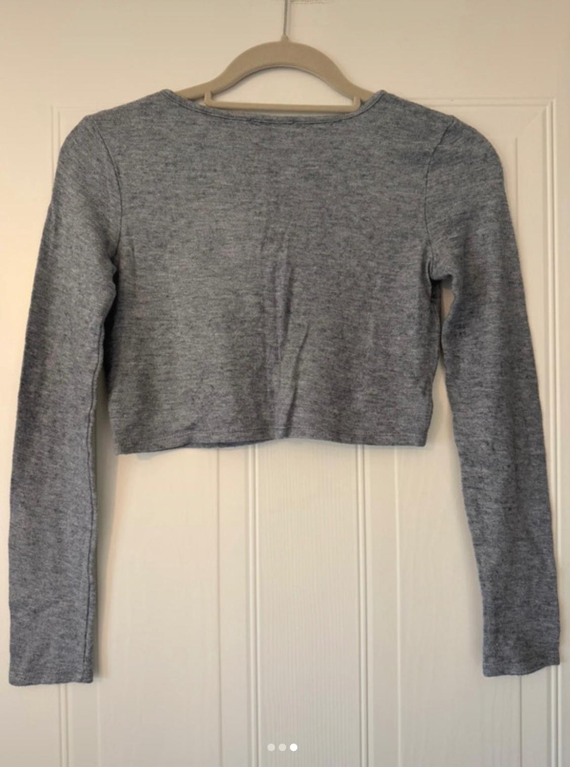RIBBED CARDIGAN WITH BUTTONS - Image 3