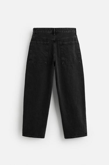 JEAN FUSELÉ LARGE - Noir de Zara - Image 6