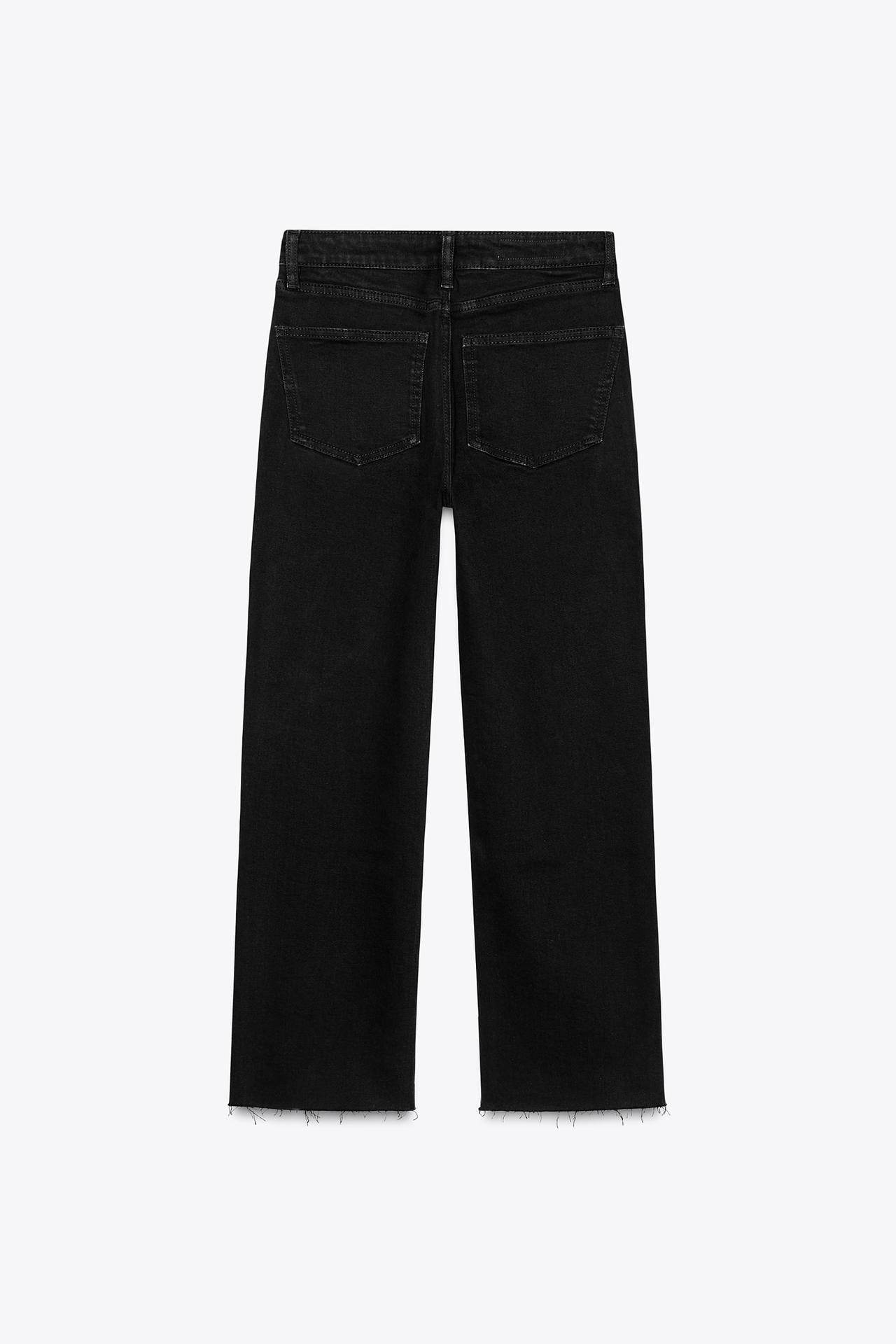 TRF CROPPED FLARE HIGH-WAIST JEANS