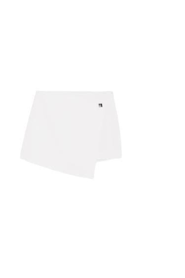 BUTTONED SKORT