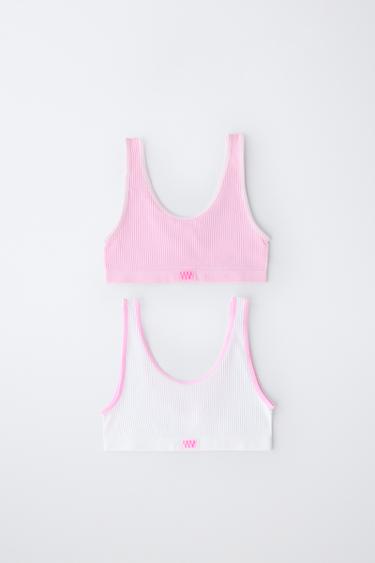 AGES 8-14 / TWO-PACK OF SEAMLESS TOPS - Multicoloured by Zara - Image 3