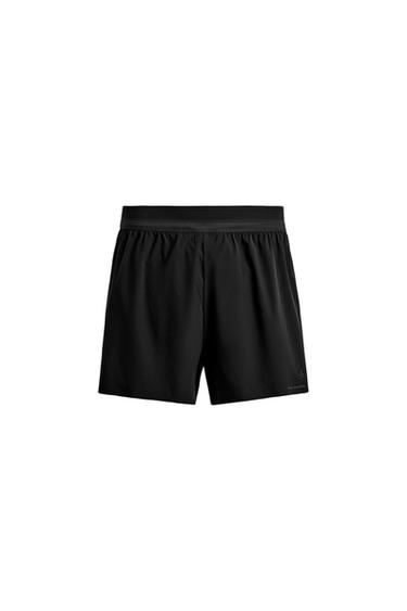 LIGHTWEIGHT RUNNING SHORTS - Black by Zara