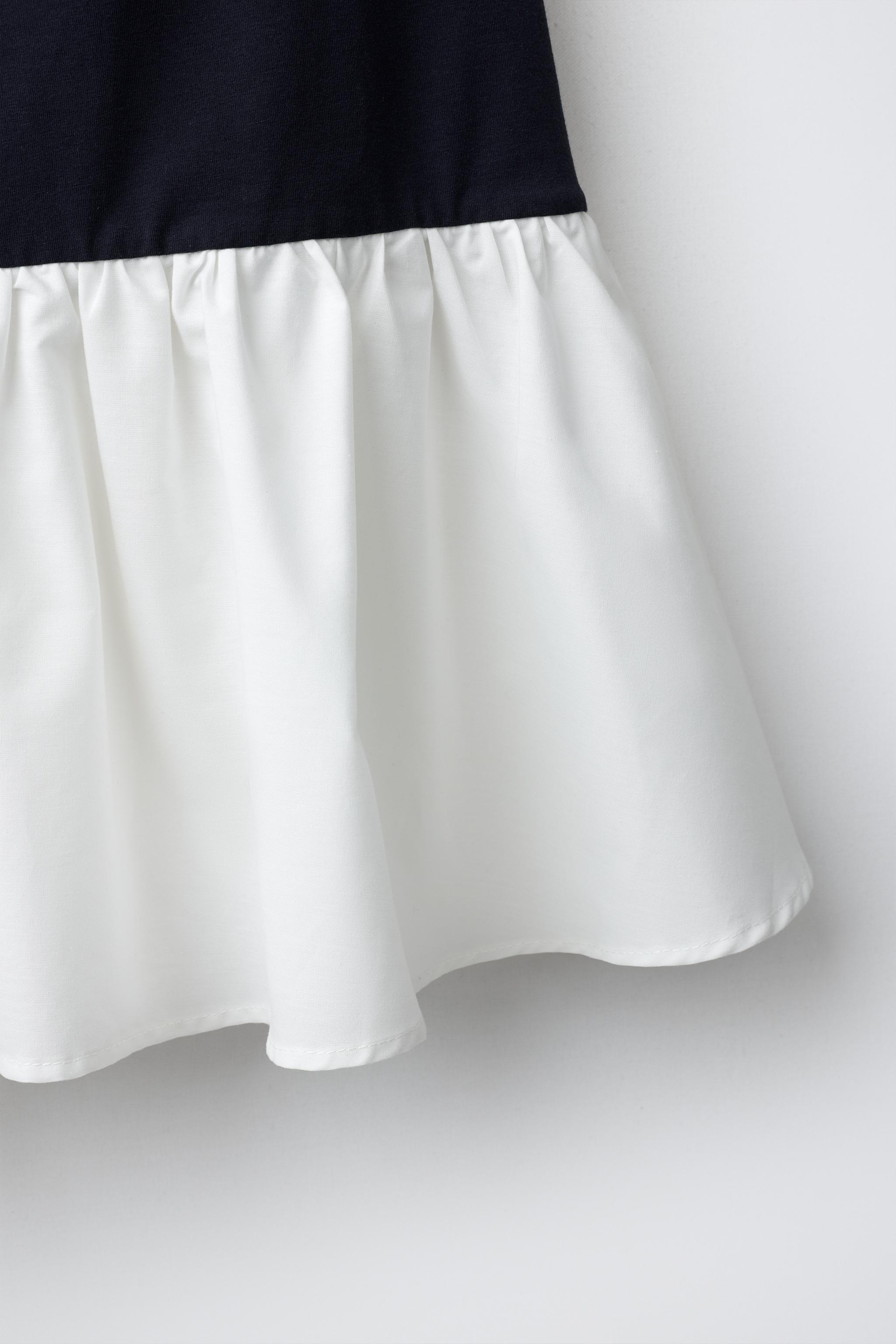 Детские платья Zara BOW COMBINATION DRESS — фото 5