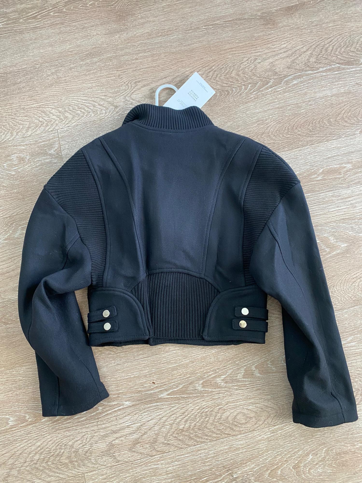 MANTECO WOOL BIKER JACKET ZW COLLECTION