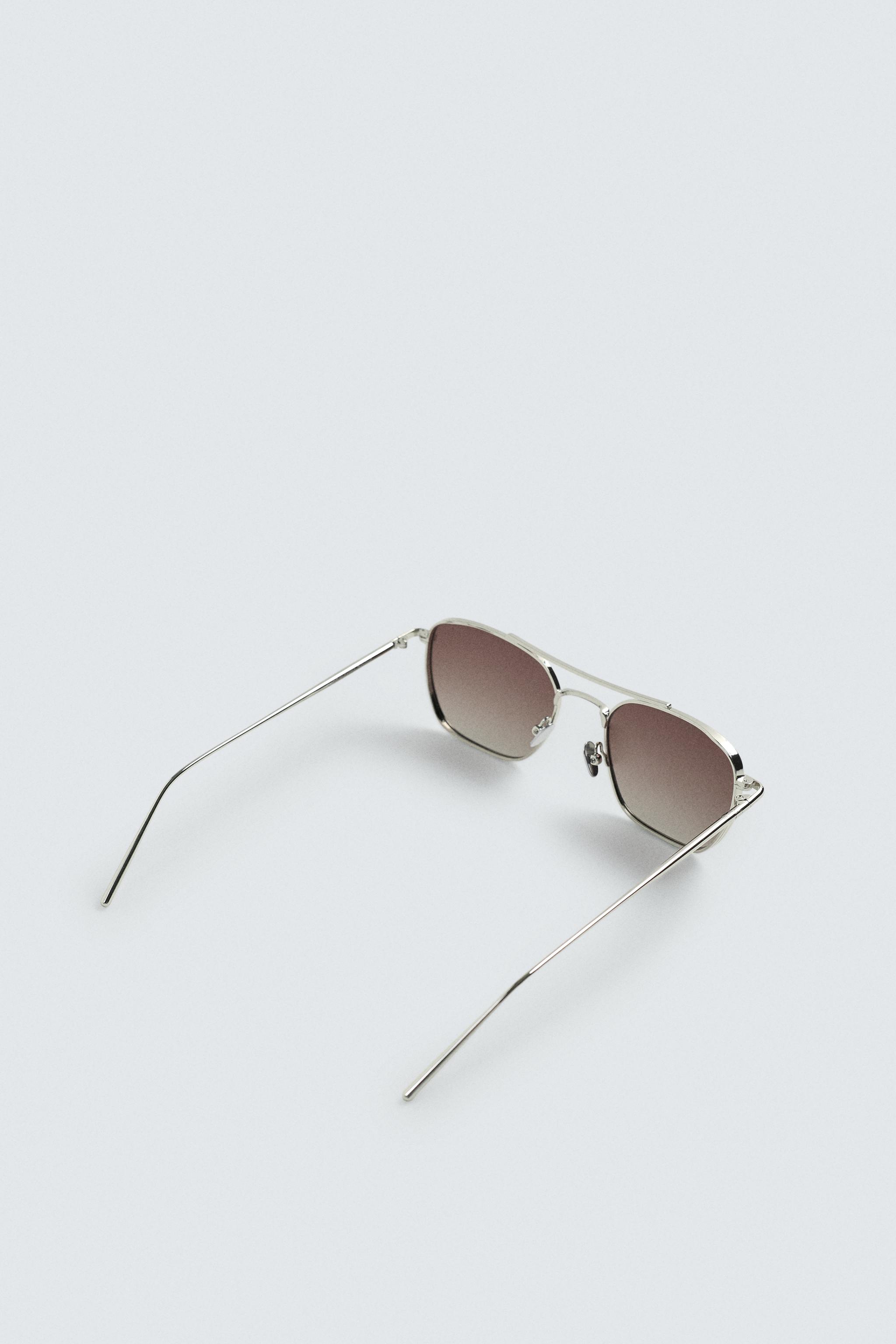 SQUARED METAL SUNGLASSES