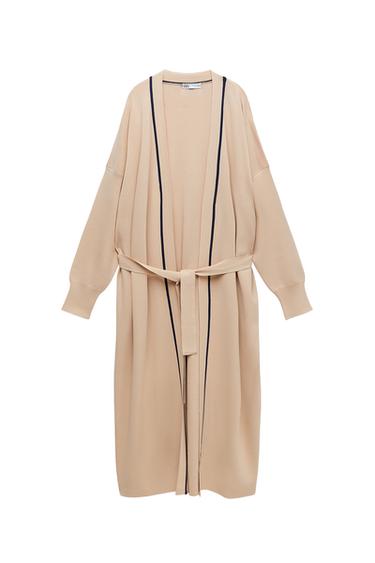 LONG KNIT ROBE