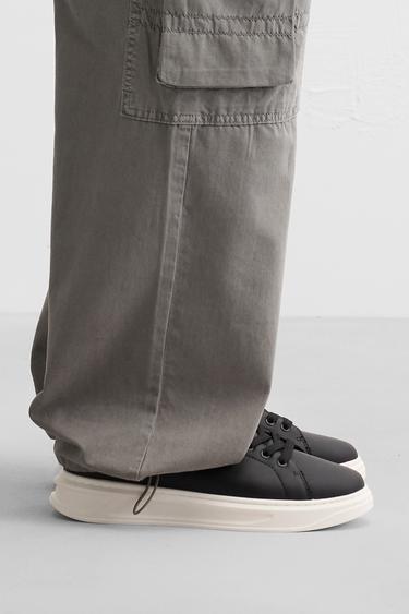 CHUNKY SOLE TRAINERS - Black by Zara - Image 0