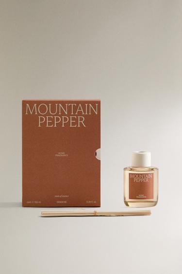 (100 ML) MOUNTAIN PEPPER REED DIFFUSERS - Burgundy by Zara - Image 1