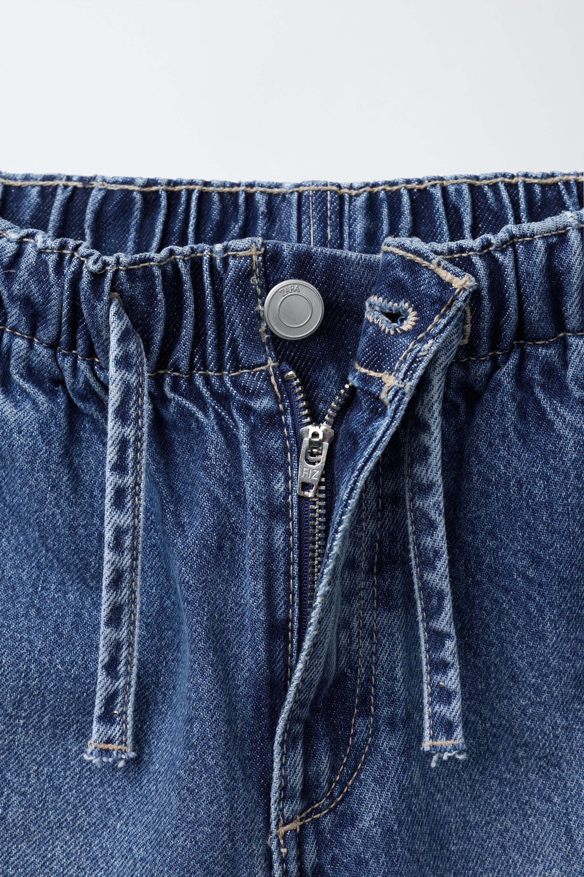 HELLO KITTY © SANRIO BARREL JEANS - Blue | ZARA United States