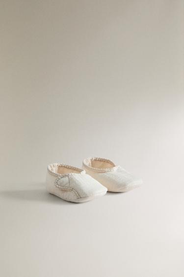 FABRIC BOOTIES — Beige 2