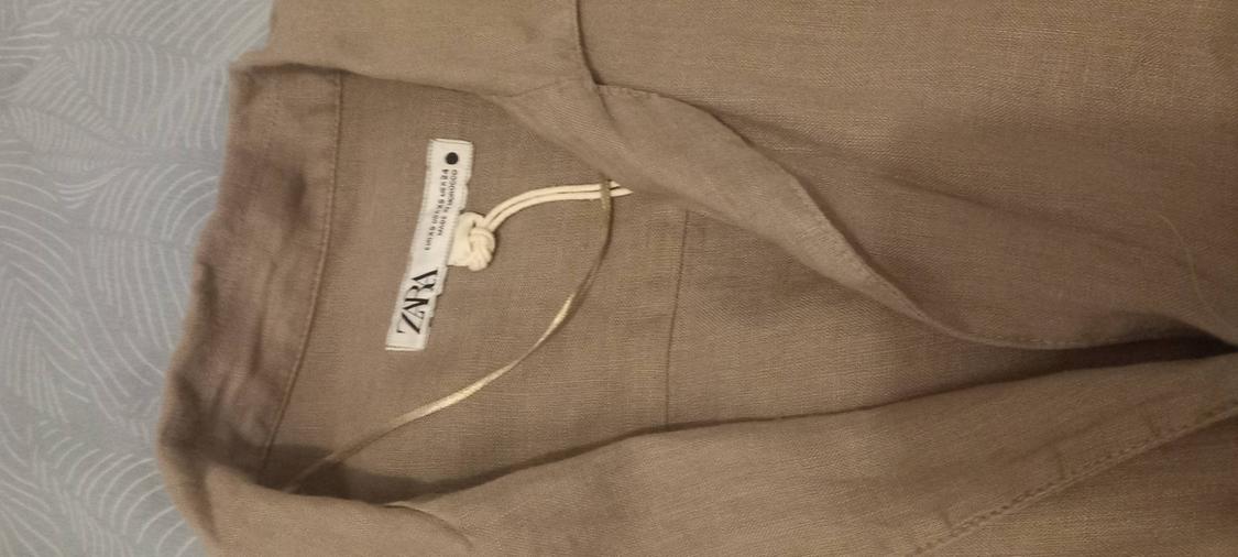 ZW COLLECTION 100% LINEN SHIRT - Image 5