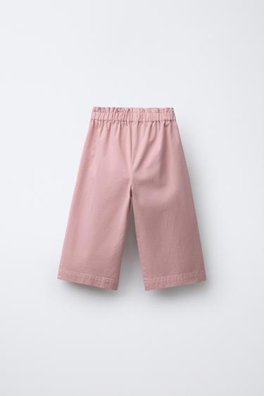 WAVY TRIM CULOTTES - Pink by Zara - Image 1