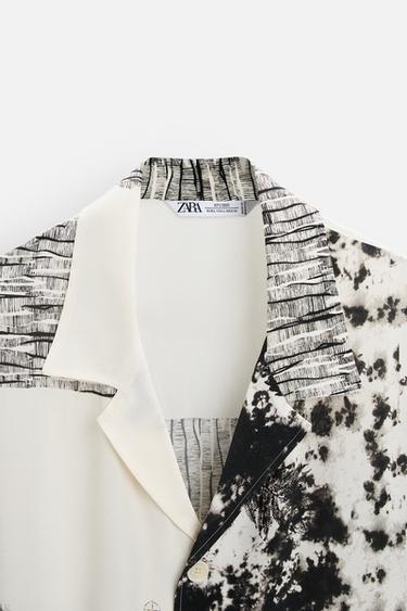 LIMITED EDITION ABSTRACT PRINT SHIRT - Printed by Zara - Image 8