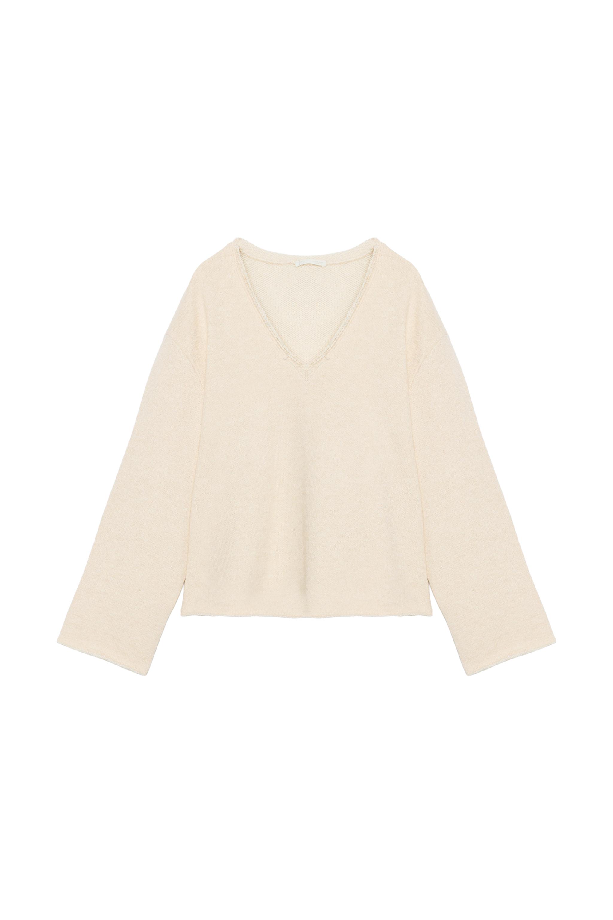 RAW EDGE SWEATSHIRT