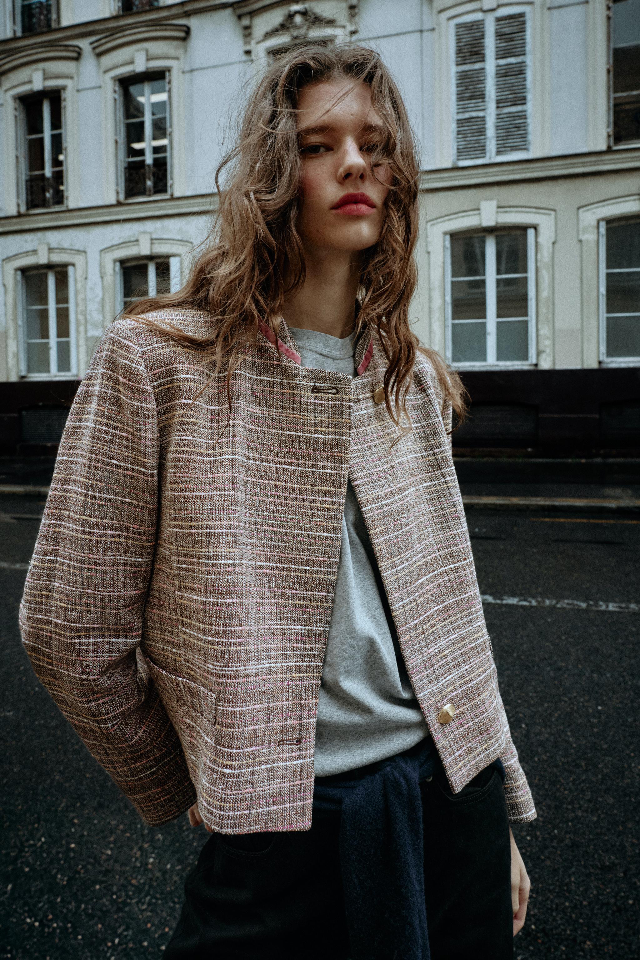 Structured Cropped Blazer by Zara