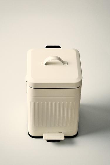 MINI KITCHEN BIN - Cream by Zara