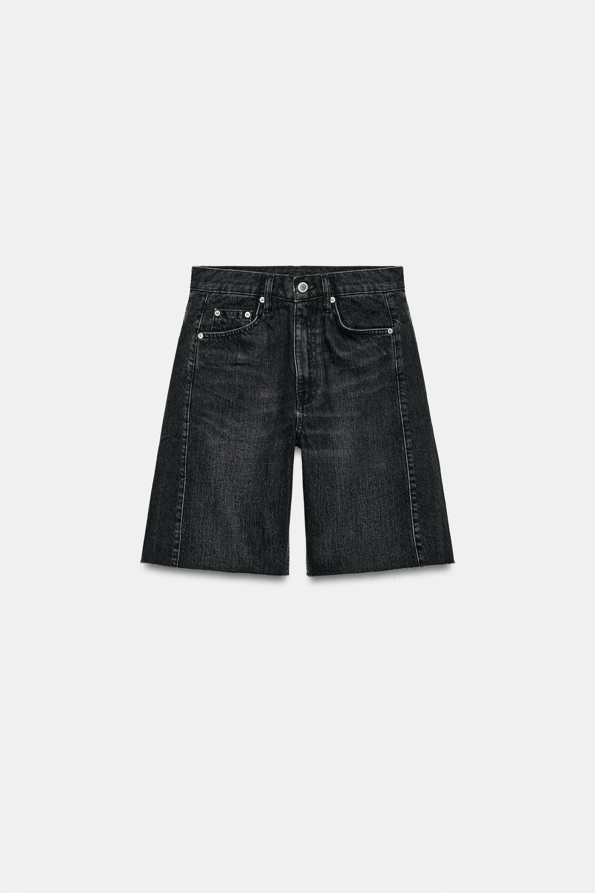 ZW COLLECTION RELAXED FIT MID-RISE DENIM SHORTS