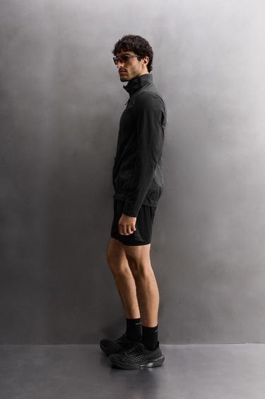 SHORT PERFORÉ 2 EN 1 - Noir de Zara - Image 3