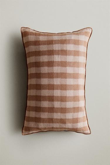 HOUSSE DE COUSSIN VICHY - Tuile de Zara - Image 4