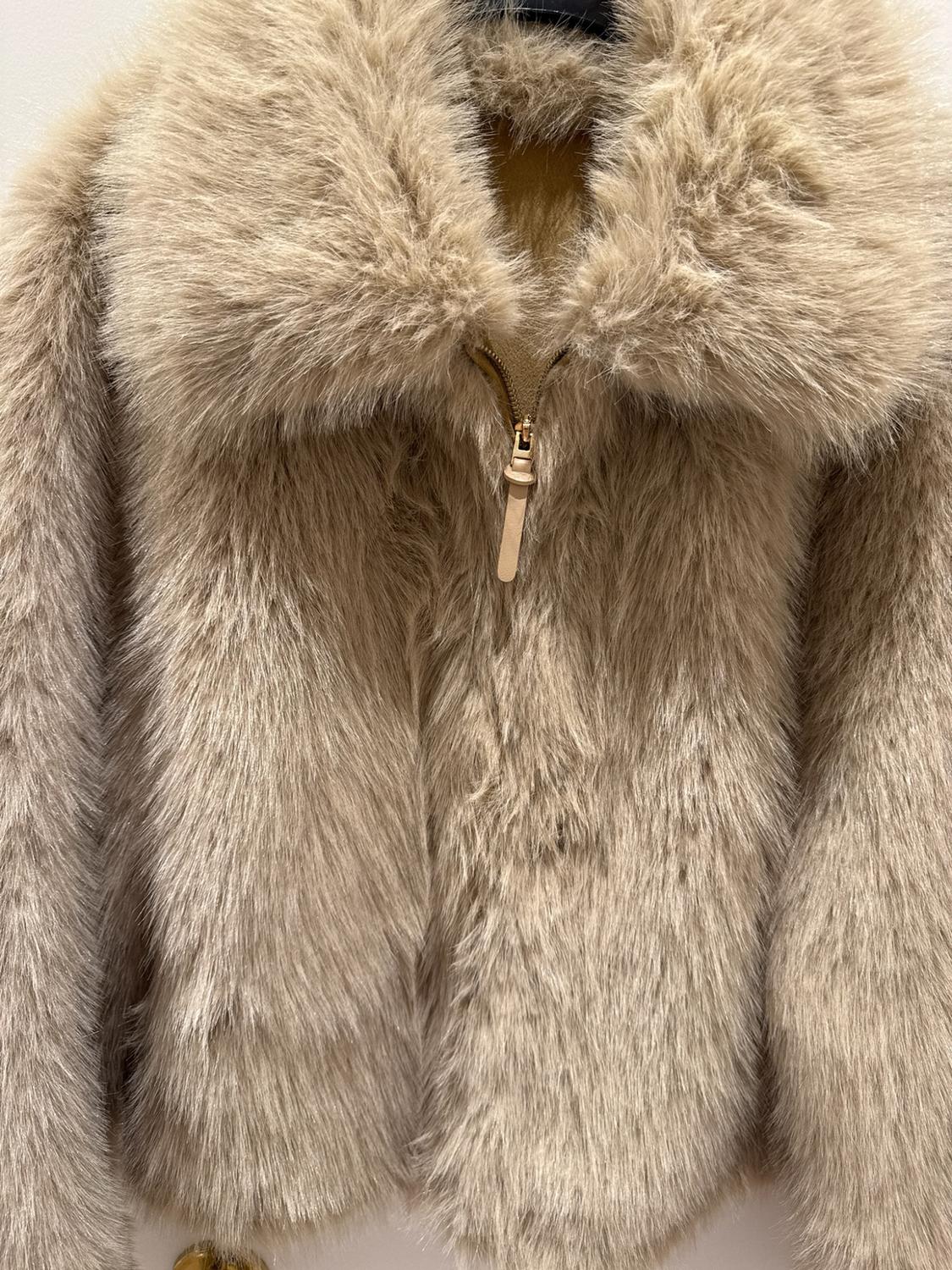DOUBLE-FACED FAUX FUR JACKET - Image 5