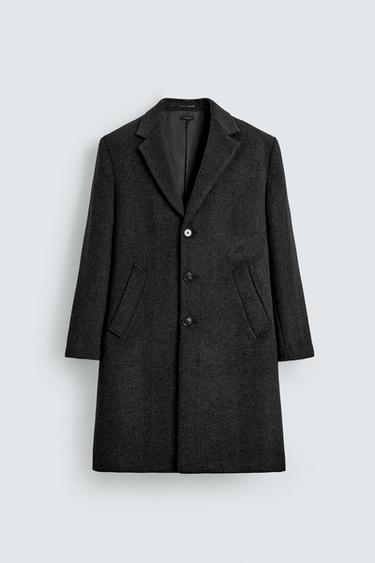 ABRIC REGULAR FIT AMB LLANA - Gris Antracita de Zara