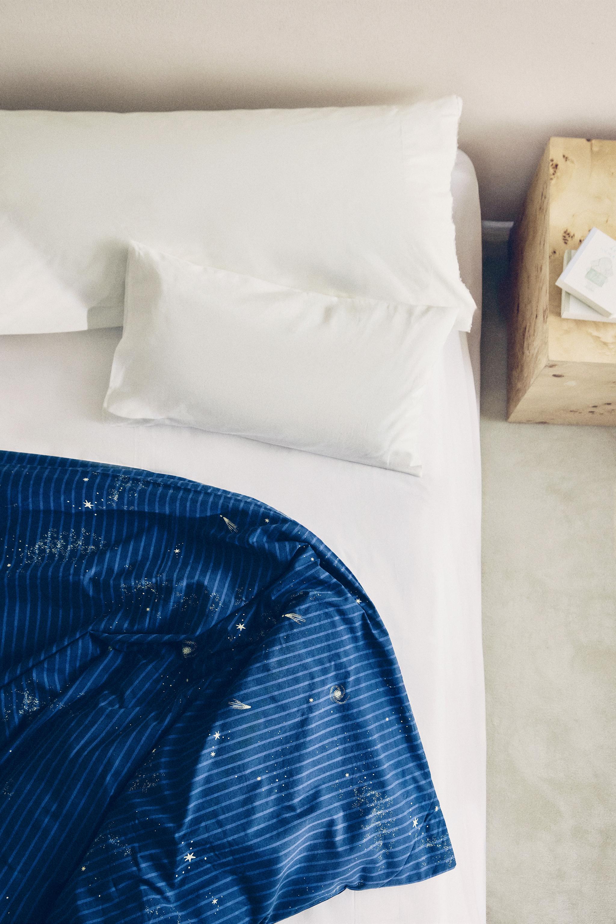 Zara KIDS' SPACE STRIPE DUVET COVER — фото 7