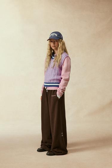 Zara CHAMPION ® X ZARA KNIT VEST - Purple