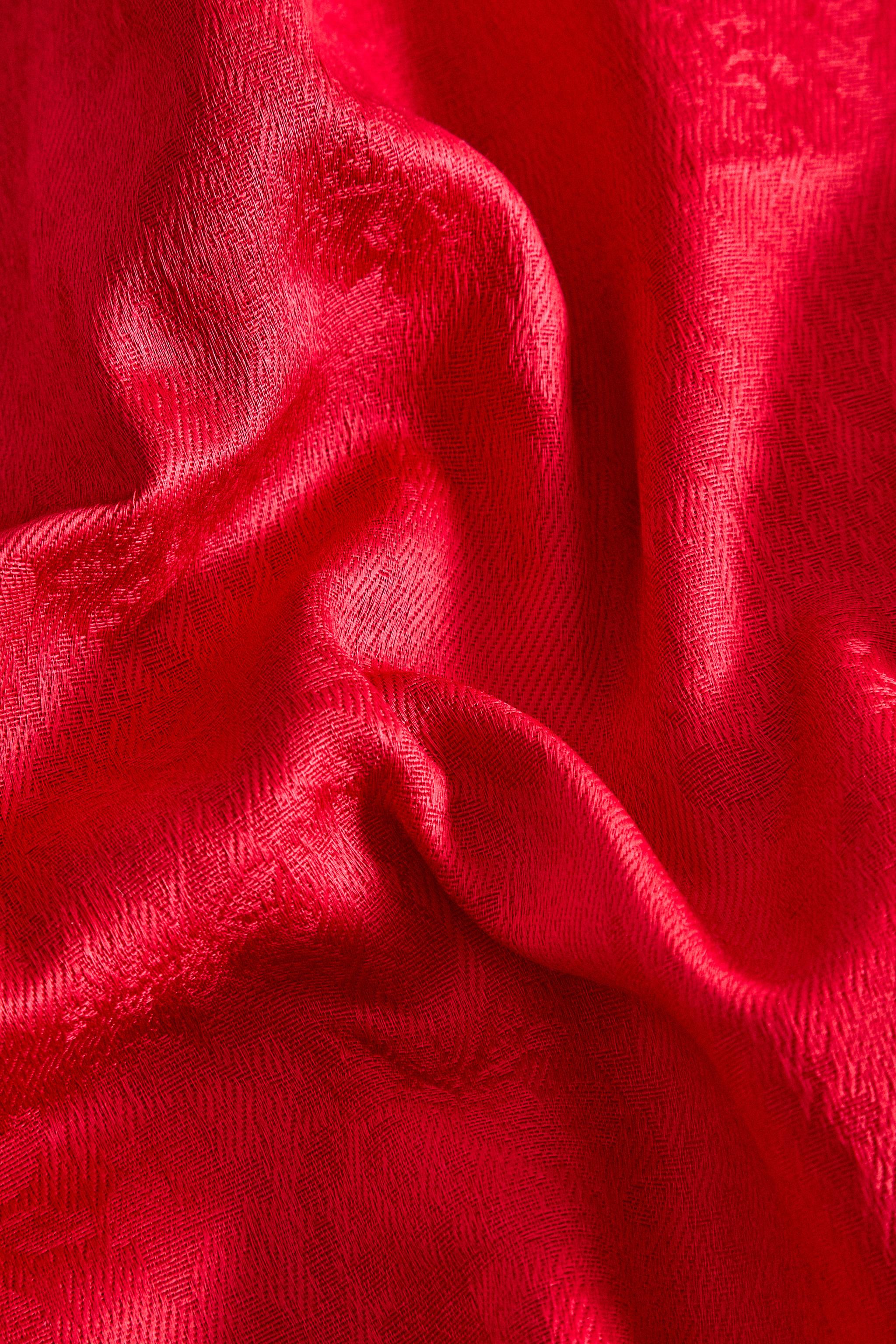 LOT DE SERVIETTES TABLE JACQUARD BRANCHES NOËL (LOT 2)