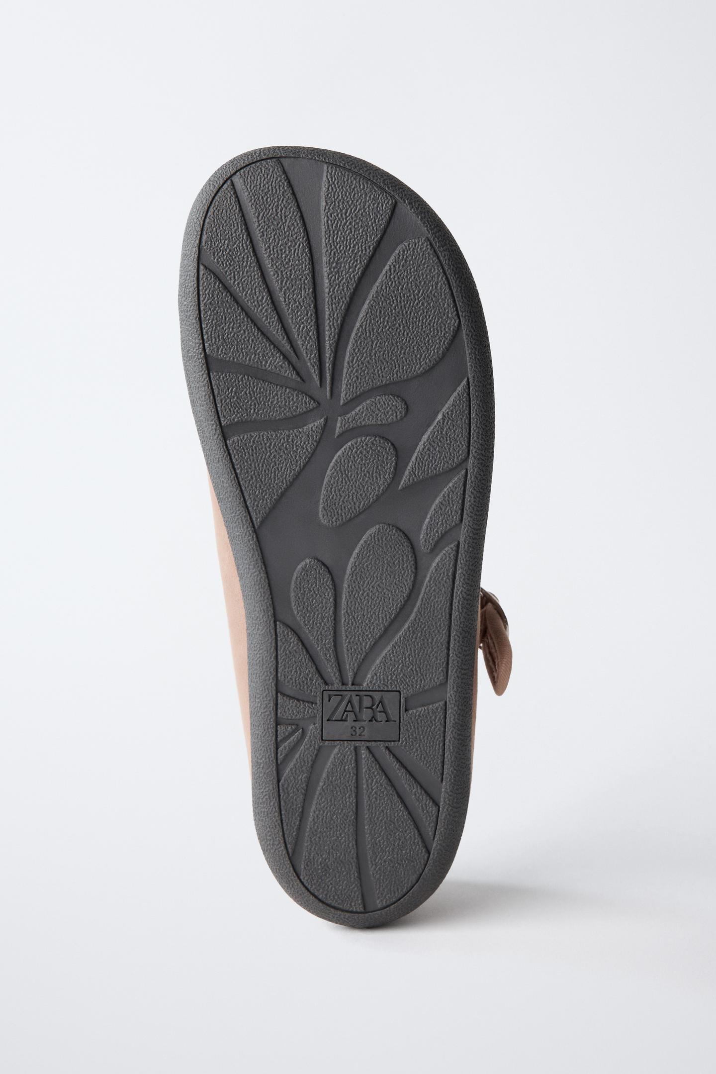 Детские балетки Zara Barefoot Ballet Flats, цвет: Розовый — фото 8