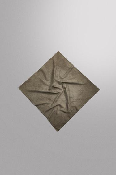 ЛЕГКАЯ ХЛОПКОВАЯ БАНДАНА — СЕРО-КОРИЧНЕВЫЙ от Zara