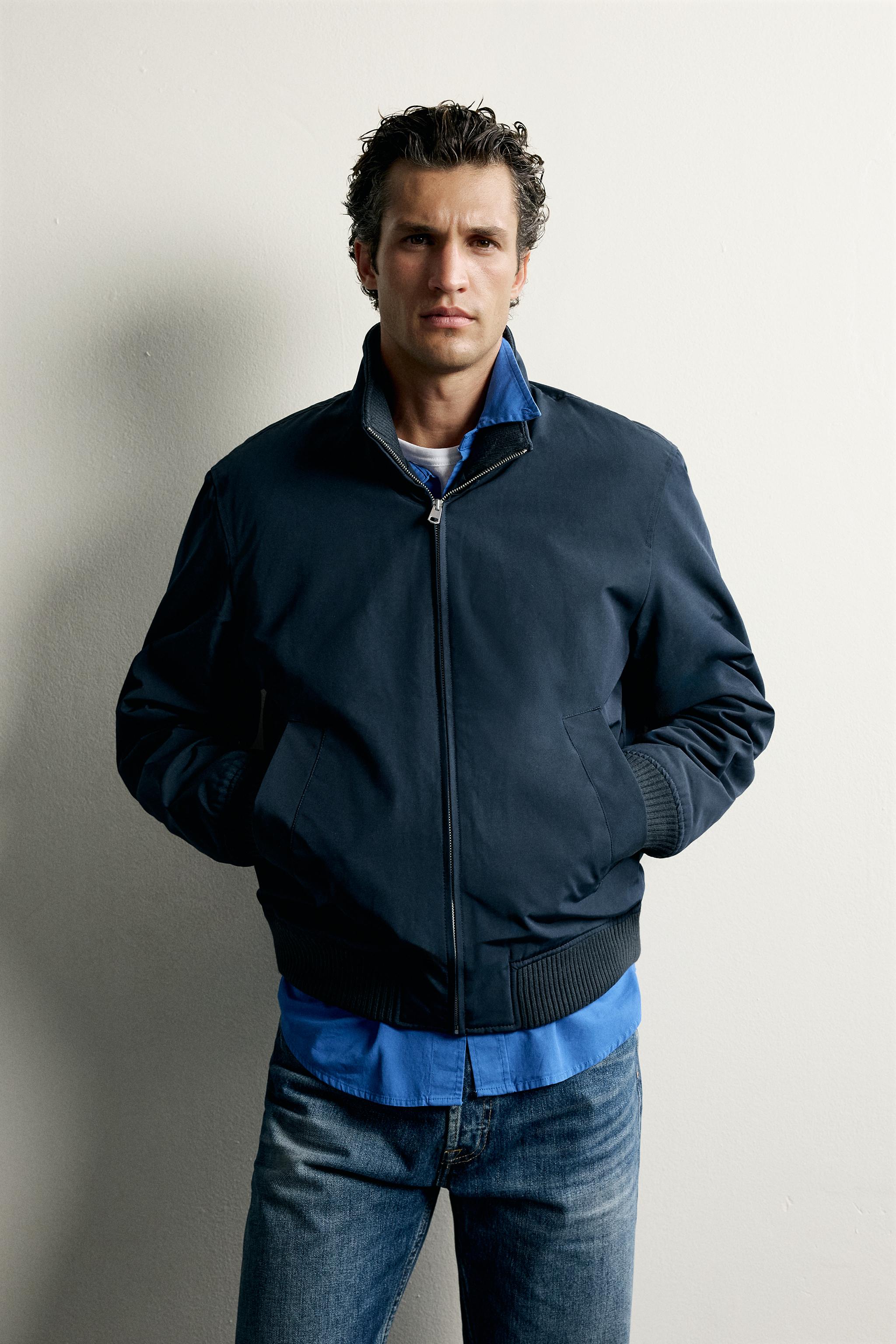 BLOUSON BOMBER REGULAR FIT MATELASSÉ