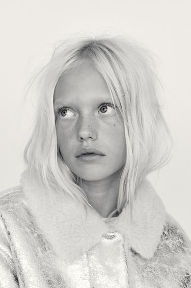 METALLIC DOUBLE-FACED JACKET - Silver by Zara - Image 10