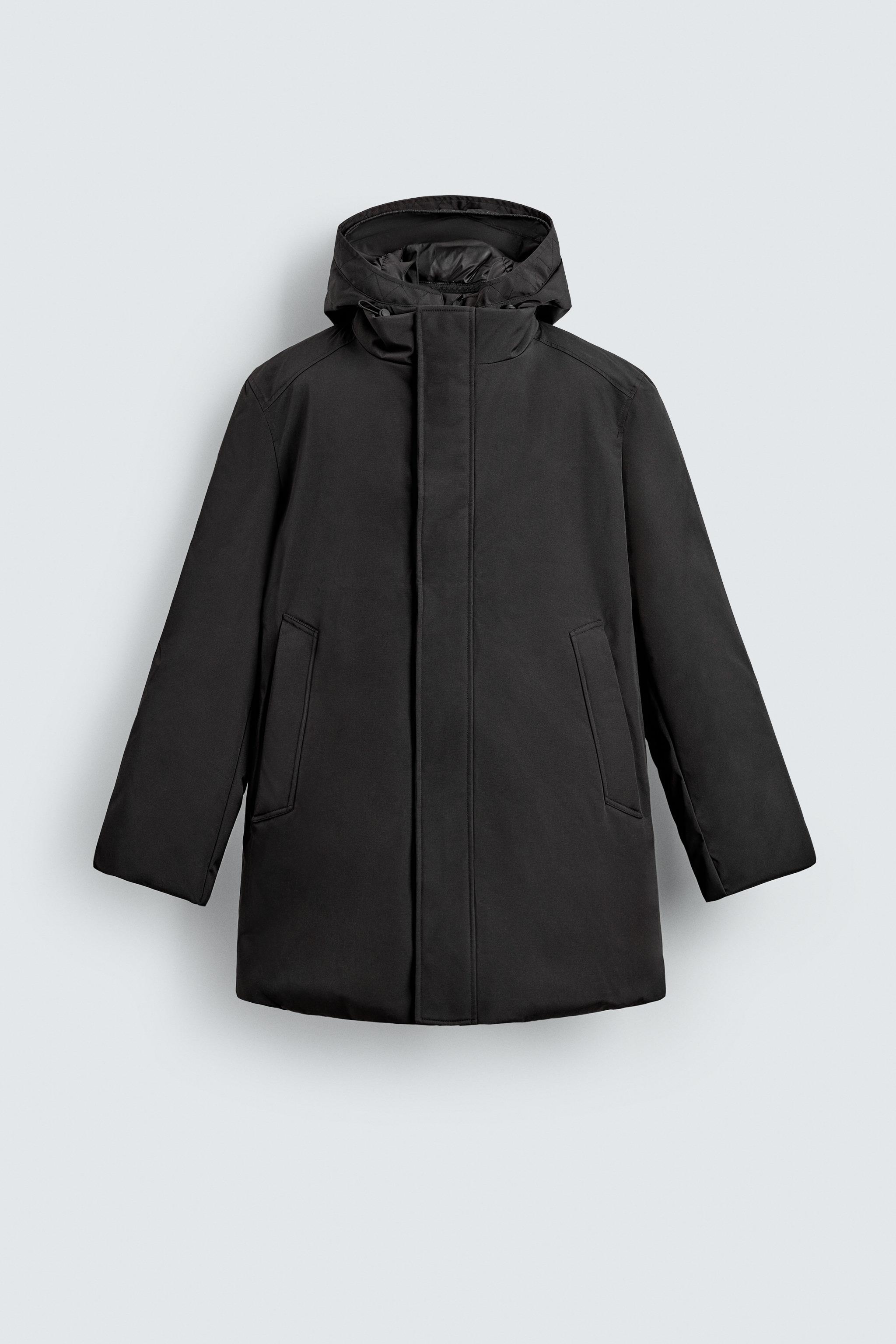 WATER REPELLENT REMOVABLE 100% FEATHER PARKA