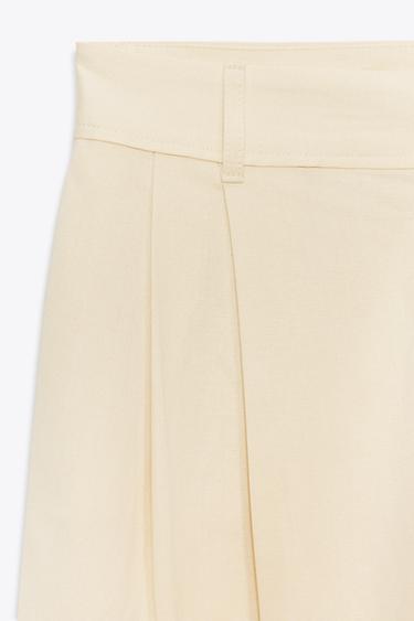 PLEATED TROUSERS - Vanilla by Zara - Image 5