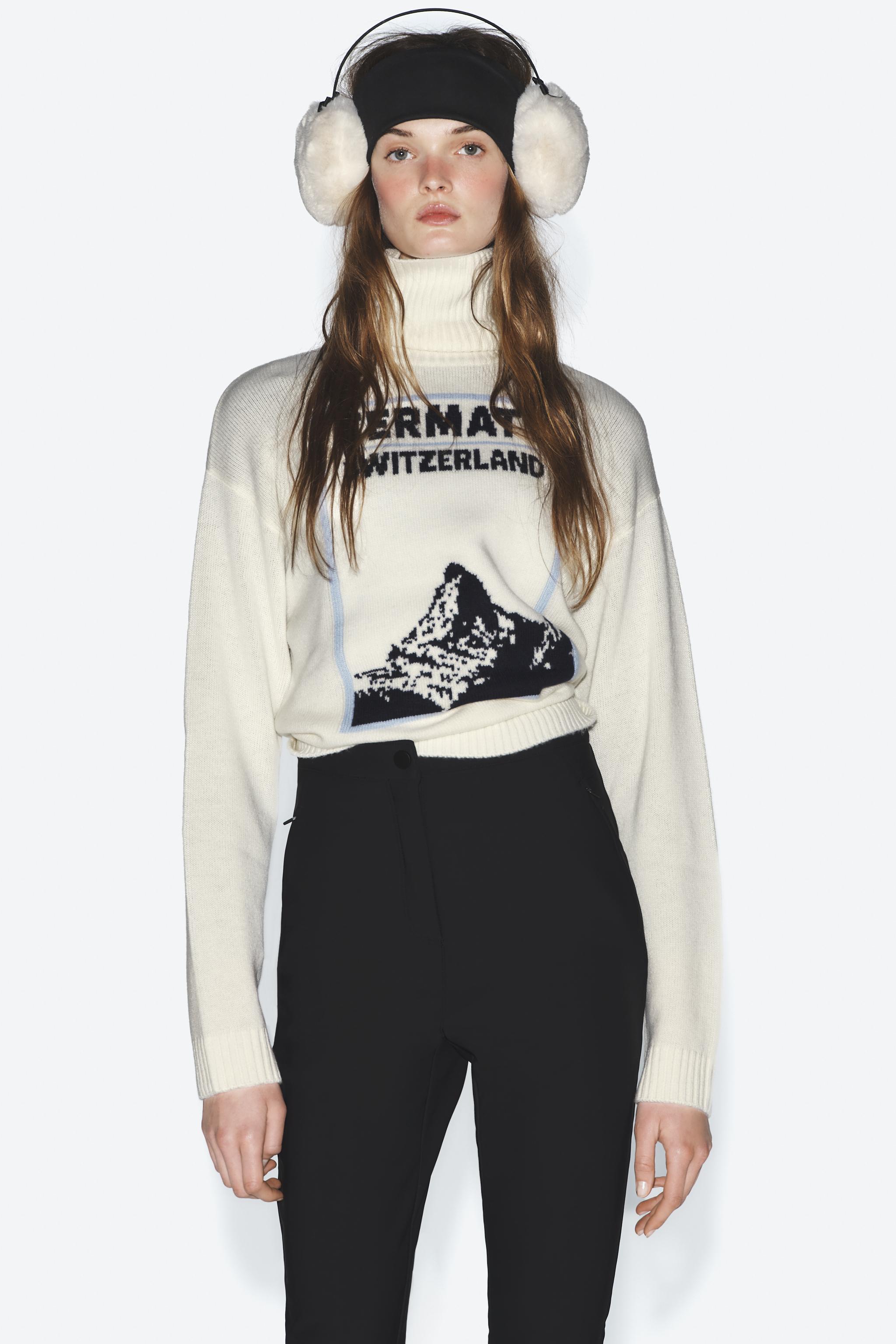 カシミヤ＆ウール無地セーター - ブラウン | ZARA Japan / 日本