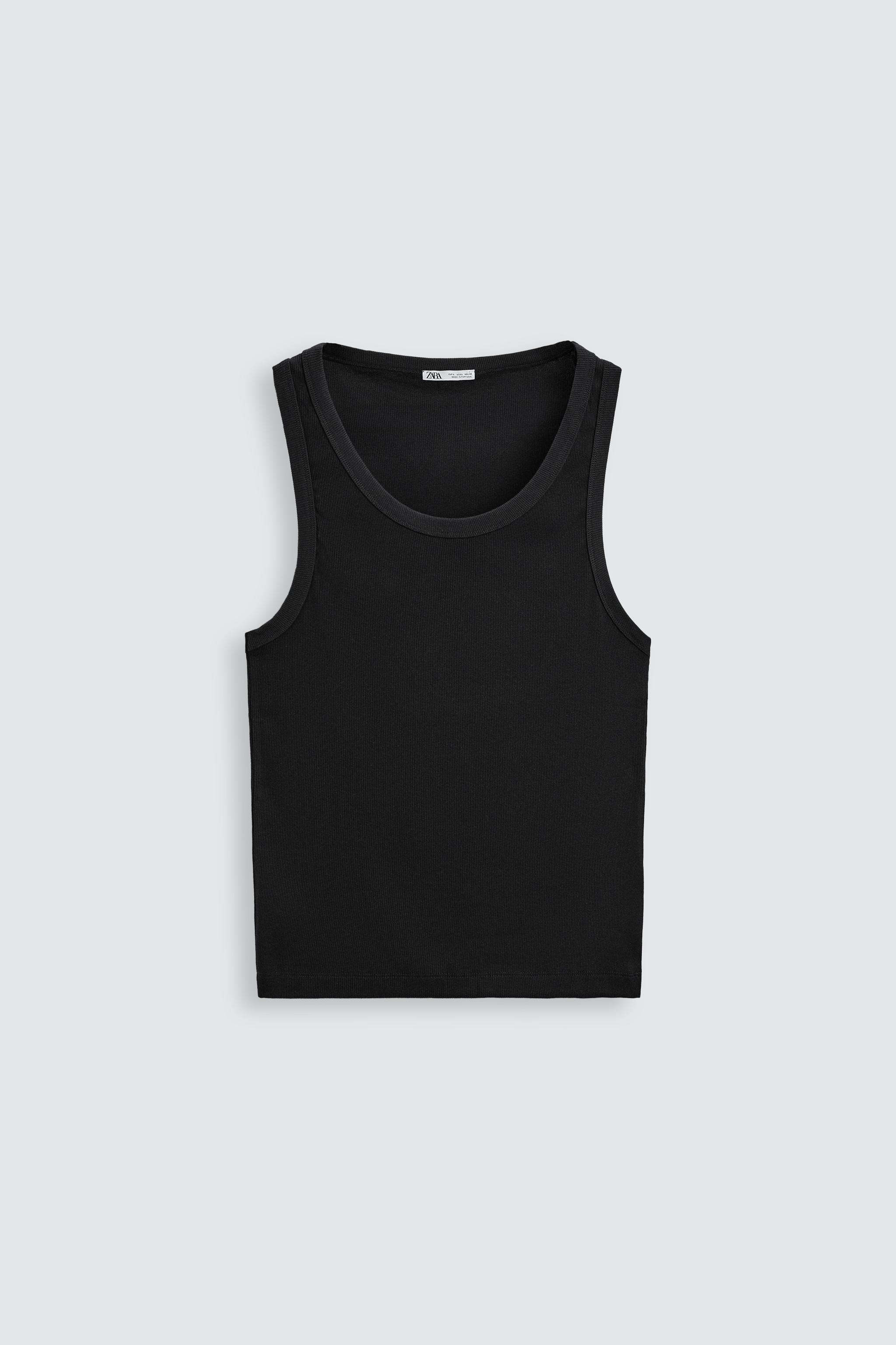 RIBBED TANK TOP - White | ZARA South Africa