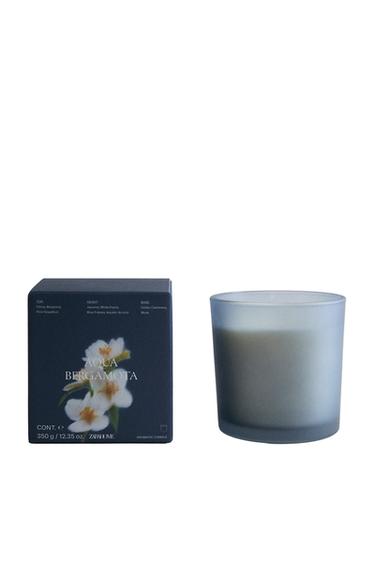 (350 G) AQUA BERGAMOTA SCENTED CANDLE - Pastel green by Zara